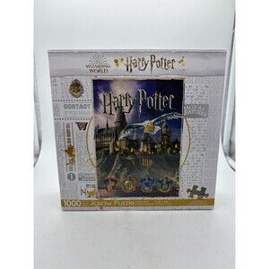 Harry Potter Hogwarts 1000 Piece Jigsaw Puzzle Aquarius Gryffindor Slytherin